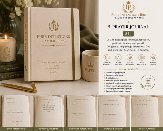 The Pure Intentions Prayer Journal