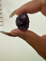 Charged Amethyst Adjustable Ring