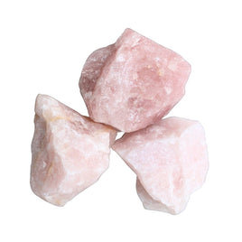 Raw Rose Quartz – Large