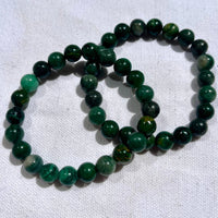 Charged African Jade Bracelet