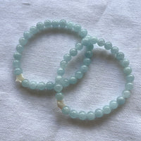 Charged Aquamarine Star Bracelet