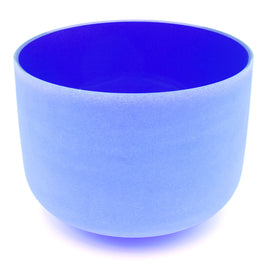 Crystal Singing Bowl – Indigo/Third Eye, 10″, A-Note