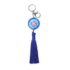 Tassel Keychain – Flower of Life