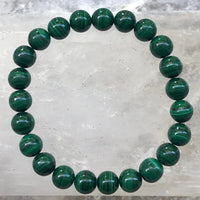 Charged Malachite Bracelet