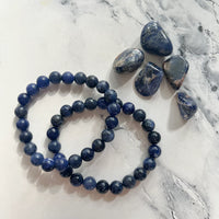 Charged Sodalite Bracelet