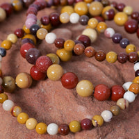 Charged Mookaite Jasper Bracelet