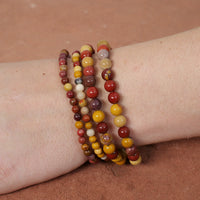 Charged Mookaite Jasper Bracelet