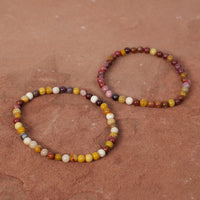 Charged Mookaite Jasper Bracelet