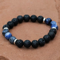 Charged Black Tourmaline & Hematite Bracelet