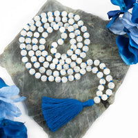 Moonstone 108 Bead Mala