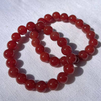 Charged Red Carnelian Bracelet