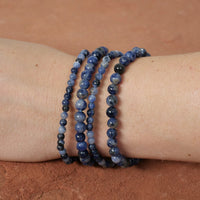 Charged Sodalite Bracelet