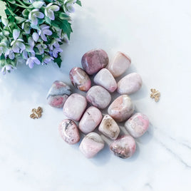 RHODONITE TUMBLED STONE