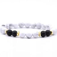 Charged Moonstone Black Tourmaline Bracelet