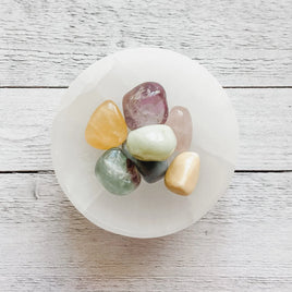 Selenite Bowl Medium Charging Tray