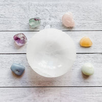 Selenite Bowl Medium Charging Tray