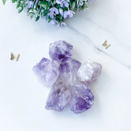 AMETHYST RAW SEMI POLISHED STONE