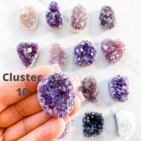 AMETHYST MINI CLUSTERS-2.5CM TO 4CM