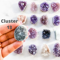 AMETHYST MINI CLUSTERS-2.5CM TO 4CM