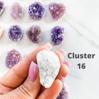 AMETHYST MINI CLUSTERS-2.5CM TO 4CM