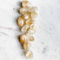 CITRINE TUMBLED STONE-3CM