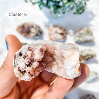 PINK AMETHYST MINI CLUSTERS GEODES