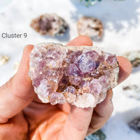 PINK AMETHYST MINI CLUSTERS GEODES